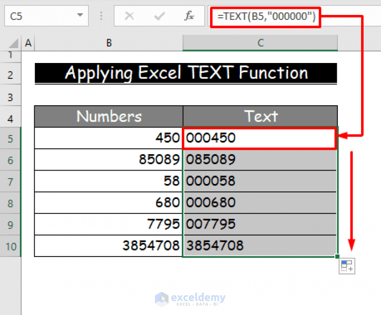 How to Convert Number to Text in Excel (4 Ways) ExcelDemy