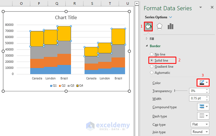 How to Create Clustered Stacked Bar Chart in Excel (Easy Steps) - ExcelDemy