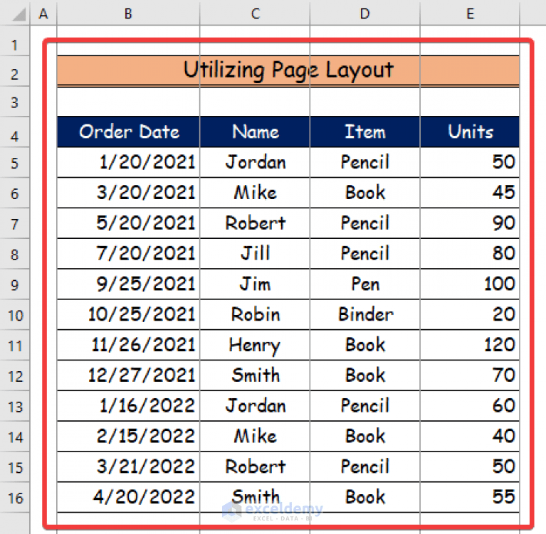 How to Insert Multiple Page Breaks in Excel (2 Ways) ExcelDemy