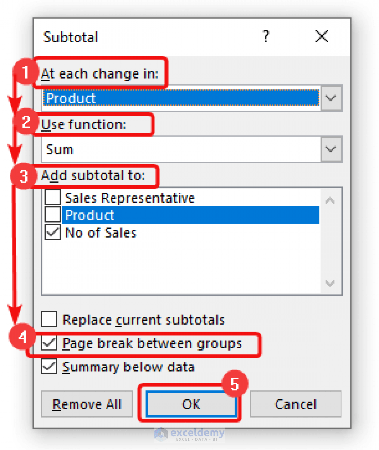 How to Insert a Page Break in Excel (4 Easy Ways) ExcelDemy