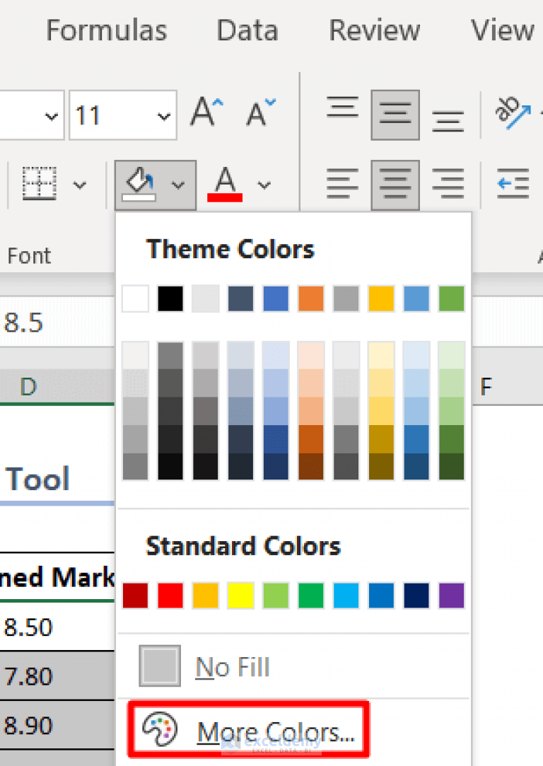 How to Make Excel Spreadsheet Colorful (6 Simple Tricks)
