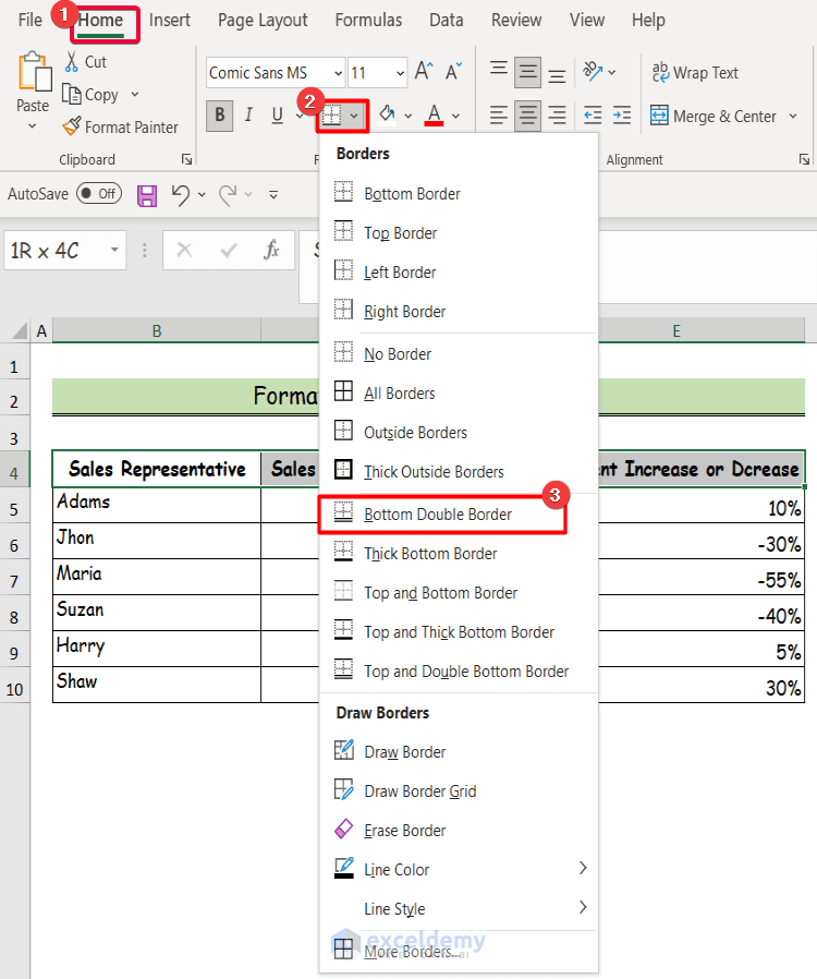 How to Make a Row Header in Excel (4 Easy Ways) ExcelDemy