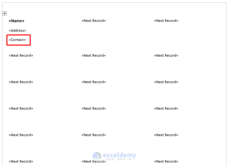 How to Print Labels from Excel in Word 5 Steps