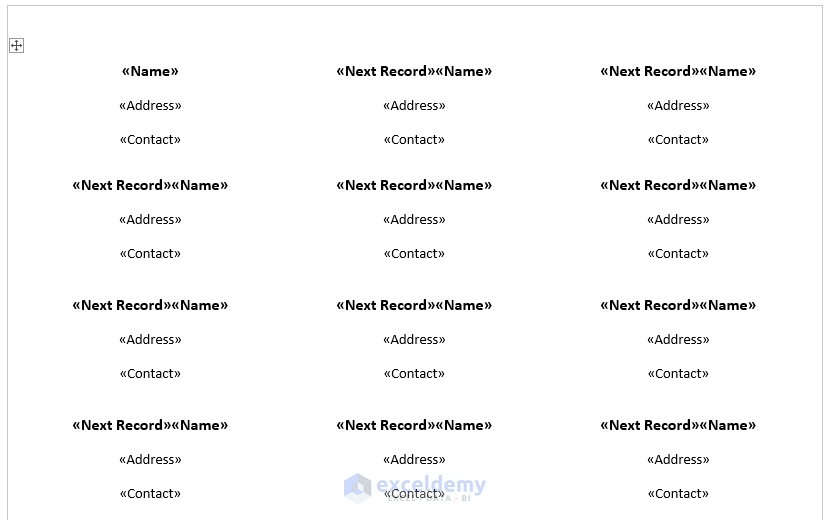 How to Print Labels from Excel in Word 5 Steps