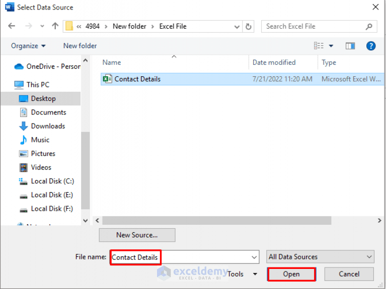 How to Print Labels from Excel in Word (with Easy Steps)