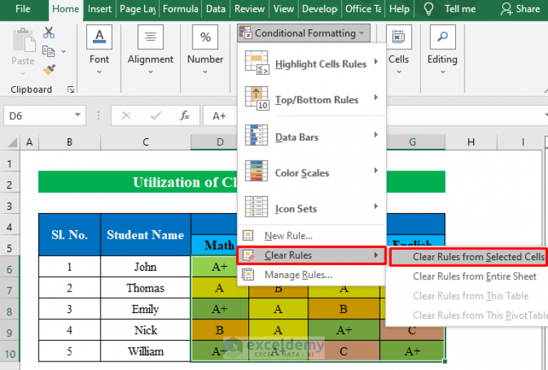 How to Remove Background Color in Excel (5 Ways) ExcelDemy