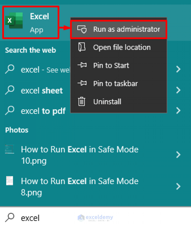 How to Run Excel in Safe Mode (4 Handy Ways) ExcelDemy