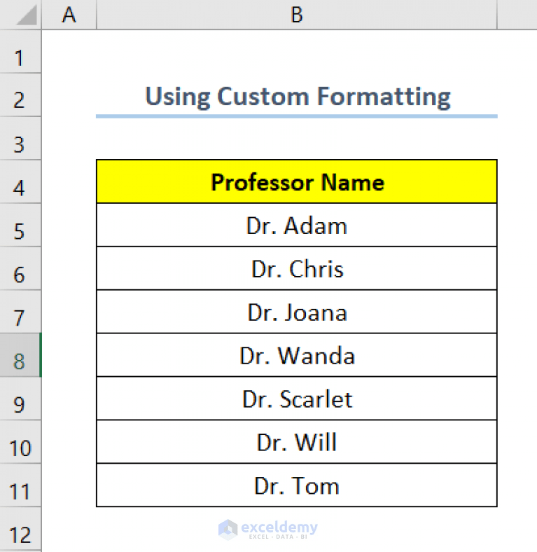 How to Add Text to End of Cell in Excel (6 Easy Methods)