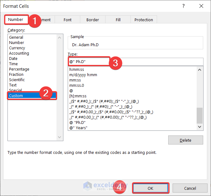 How to Add Text to End of Cell in Excel (6 Easy Methods)
