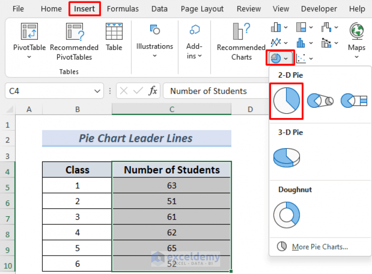 [Fixed] Excel Pie Chart Leader Lines Not Showing