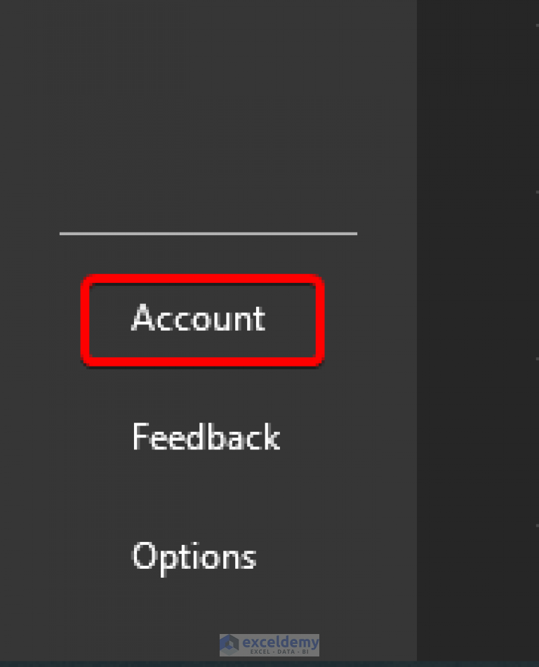 How to Change Background from Black to White in Excel (3 Ways)