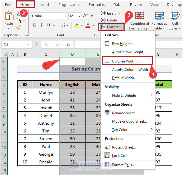How to Collapse Columns in Excel (6 Easy Ways) ExcelDemy