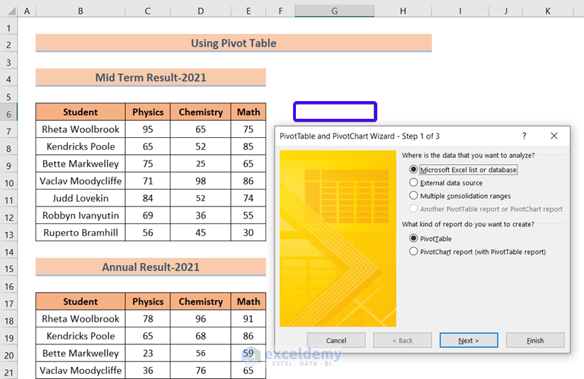 How to Consolidate Data from Multiple Ranges in Excel (2 Easy Ways)