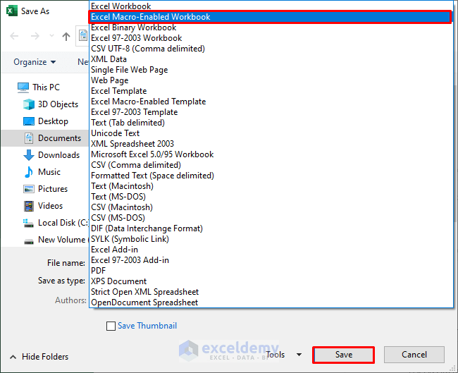 How to Create a Dynamic Chart in Excel Using VBA (5 Easy Steps)