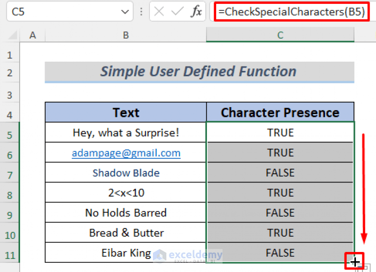 How to Find Special Characters Using VBA in Excel (3 Quick Ways)