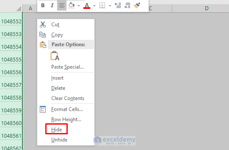 How to Limit Number of Rows in Excel (3 Effective Methods)