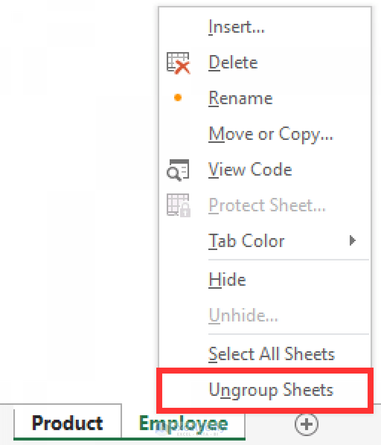 Excel Grayed Out Options