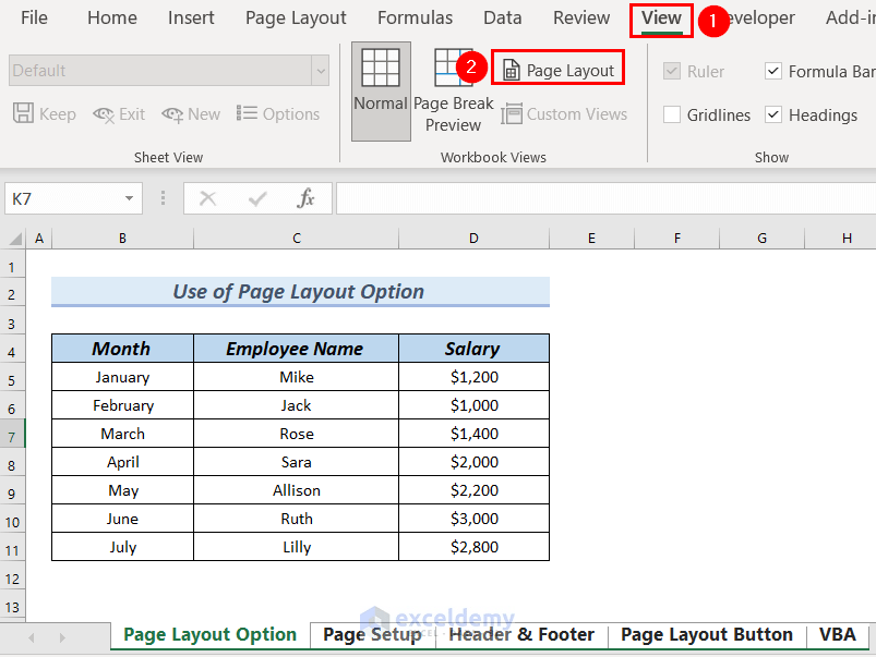 How to Add Same Header to All Sheets in Excel (5 Easy Methods)
