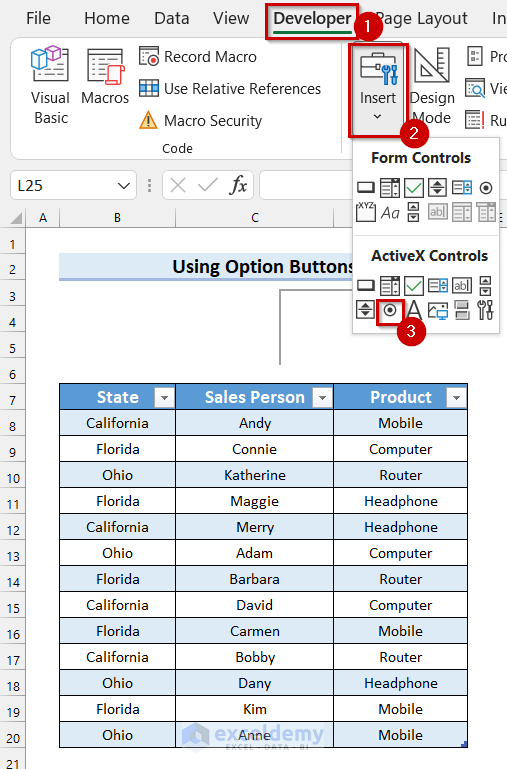 Create a Search Box in Excel with VBA (5 Suitable Examples)