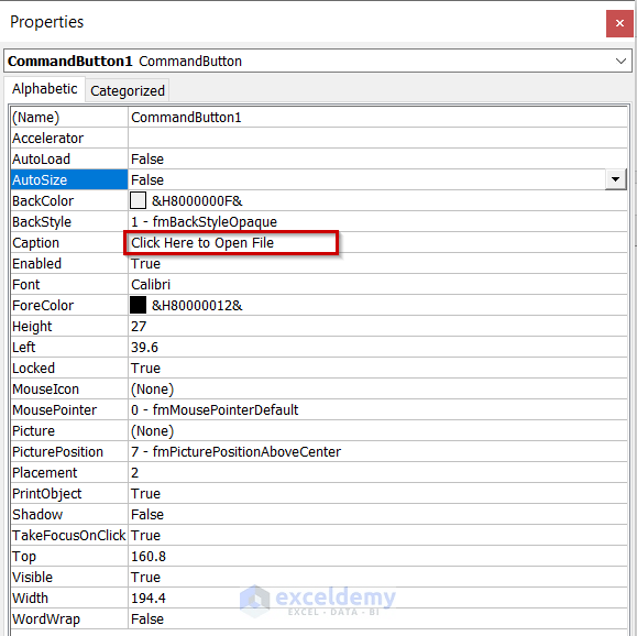 How To Open Folder and Select File Using Excel VBA 4 Examples