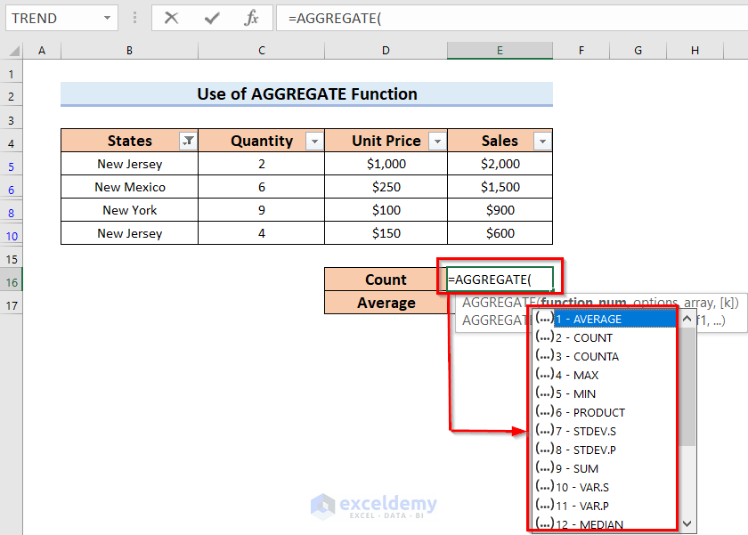How to Select Only Filtered Cells in Excel Formula (5 Methods)