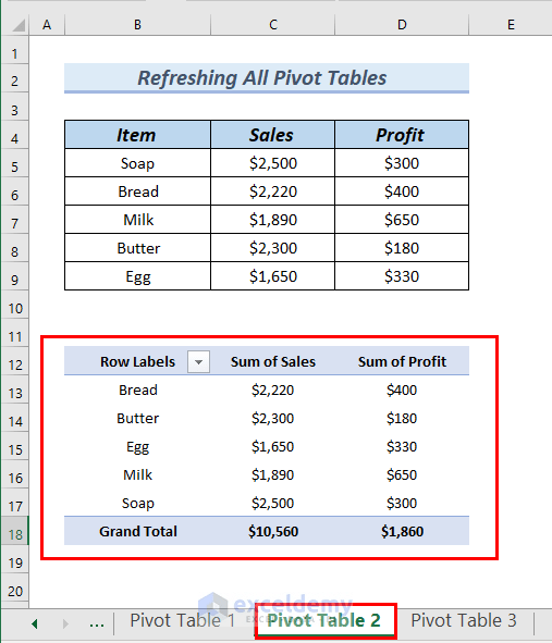 How to Refresh Excel Sheet Automatically Using VBA (4 Methods)