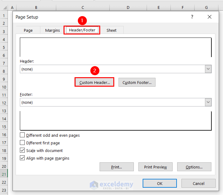 How to Add Same Header to All Sheets in Excel (5 Easy Methods)