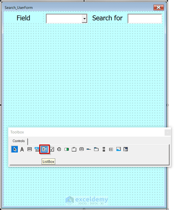 Create a Search Box in Excel with VBA (5 Suitable Examples)