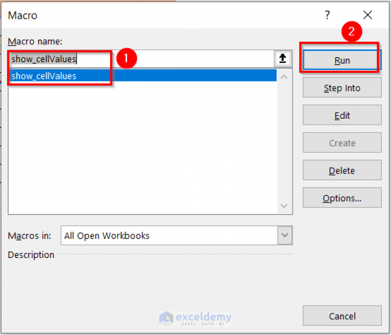 Excel VBA to Populate Array with Cell Values (4 Suitable Examples)