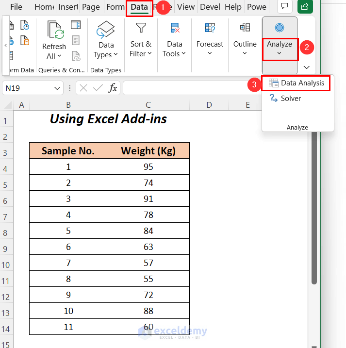 How to Find Upper and Lower Limits of Confidence Interval in Excel