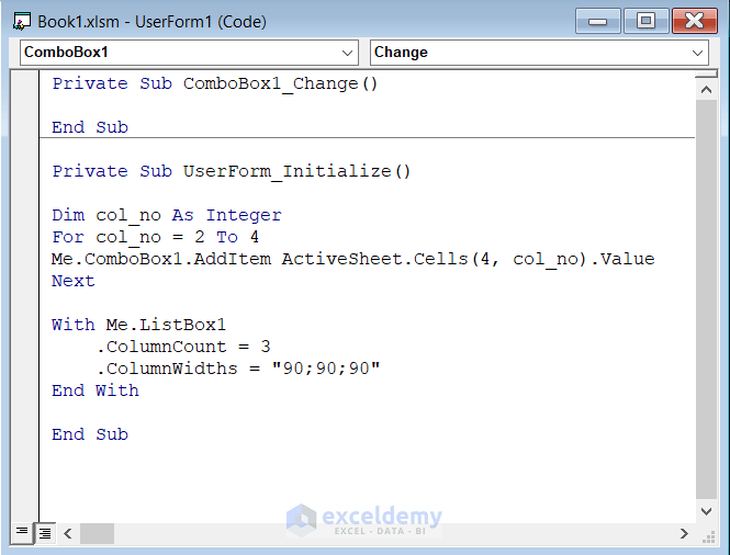 Create a Search Box in Excel with VBA (5 Suitable Examples)