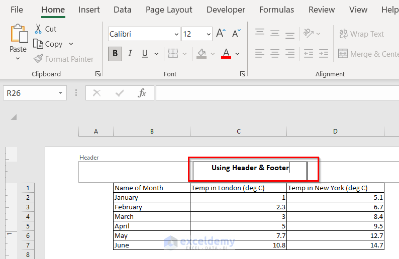 How to Make a Title in Excel (3 Suitable Methods) ExcelDemy