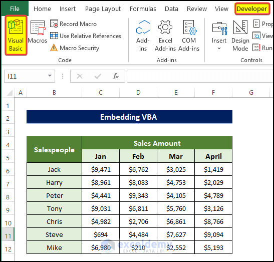 How to Repeat Header Row When Scrolling in Excel (6 Ways)