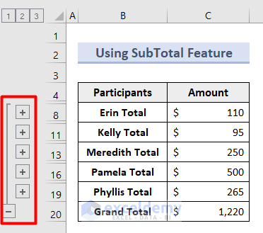 How to Summarize Data Without Pivot Table in Excel | Pita Bloom
