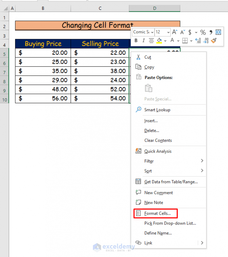 How to Add Brackets to Negative Numbers in Excel (3 Easy Ways)