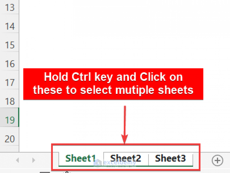 How to Create Multiple Sheets in Excel at Once (3 Quick Ways)