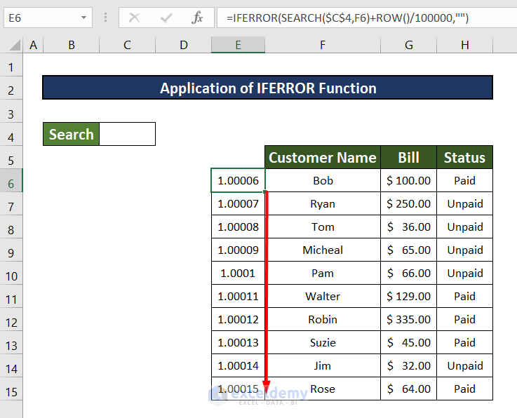 How to Create a Search Box in Excel (4 Easy Methods)