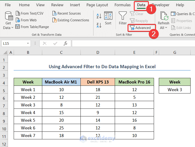 How to Do Data Mapping in Excel (5 Handy Ways) ExcelDemy