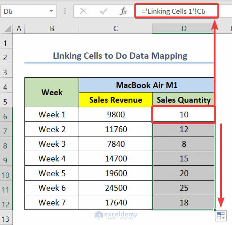 How to Do Data Mapping in Excel (5 Handy Ways) ExcelDemy