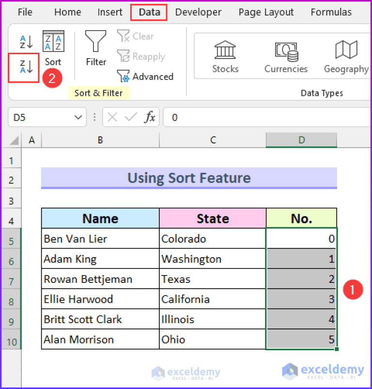 How to Flip Data Upside Down in Excel (4 Ways) ExcelDemy