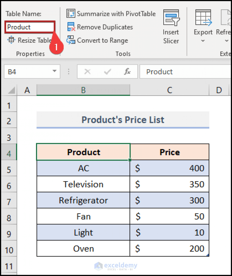 How to Manage Data Model in Excel (with Easy Steps)