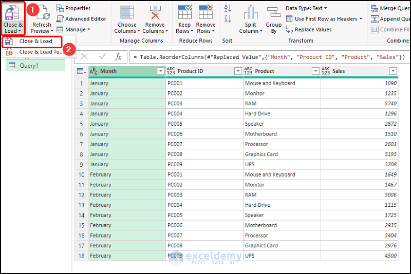 How to Merge All Sheets into One in Excel (6 Quick Ways)