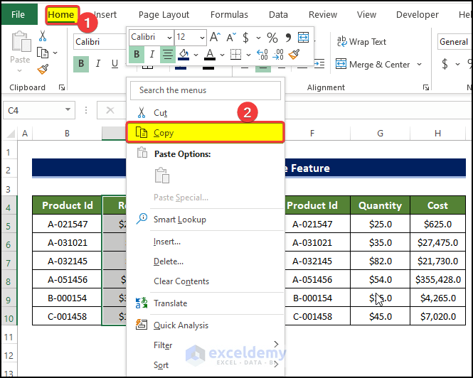 How to Merge Two Tables in Excel (5 Methods) ExcelDemy