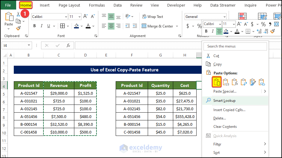 How to Merge Two Tables in Excel (5 Methods) ExcelDemy