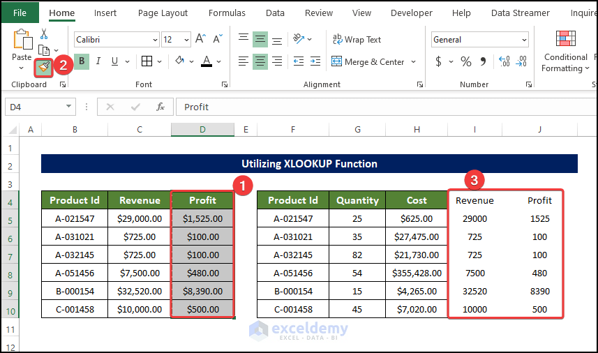 How to Merge Two Tables in Excel (5 Methods) ExcelDemy