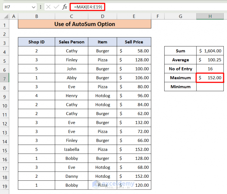 How to Summarize Data in Excel (8 Easy Methods) ExcelDemy