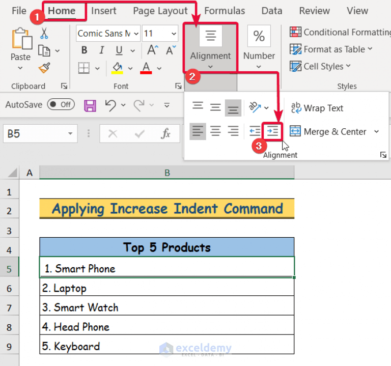 How to Insert Tab in Excel Cell (4 Easy Ways) ExcelDemy