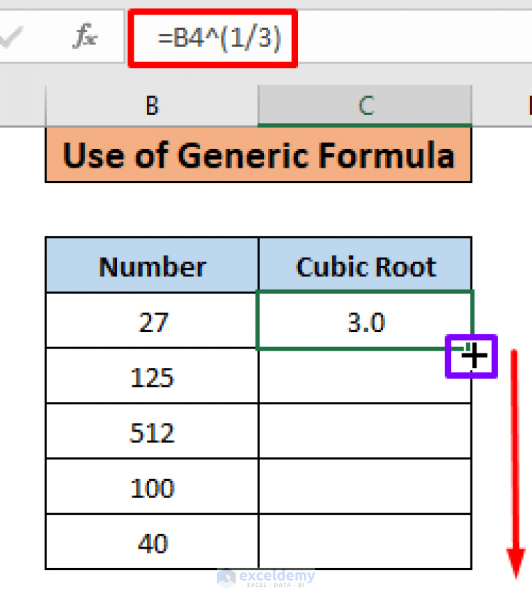 How to Do Cube Root in Excel (3 Easy Methods) ExcelDemy