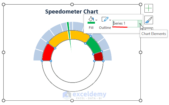How to Create a Speedometer Chart in Excel (Easy Steps)