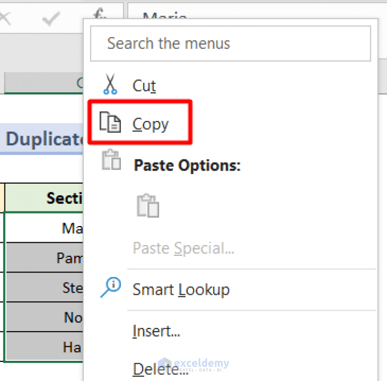 How to Merge Two Columns in Excel and Remove Duplicates